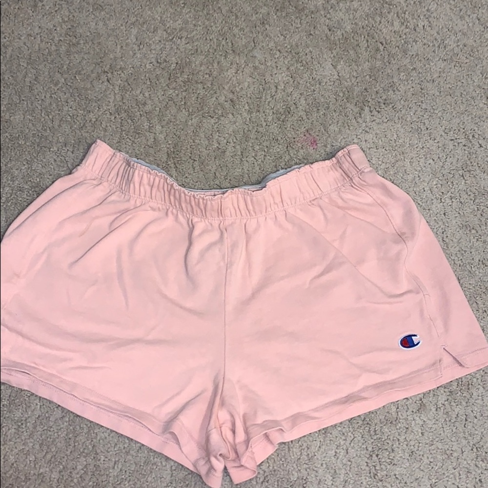Pink champion shorts